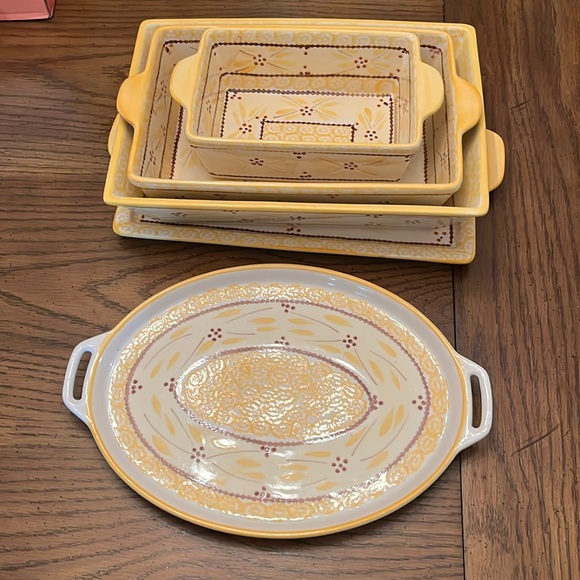 Temptations‎ yellow old world 5 piece bundle